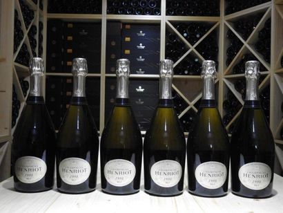 6 B CHAMPAGNE BRUT CUVEE DES ENCHANTELEURS,...