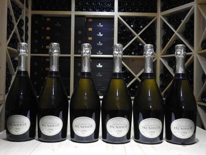 6 B CHAMPAGNE BRUT CUVEE DES ENCHANTELEURS,...
