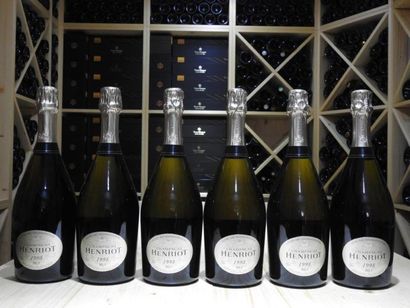 6 B CHAMPAGNE BRUT CUVEE DES ENCHANTELEURS,...
