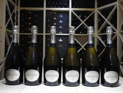 6 B CHAMPAGNE BRUT CUVEE DES ENCHANTELEURS,...
