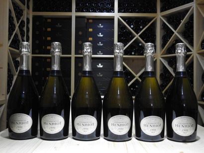 6 B CHAMPAGNE BRUT CUVEE DES ENCHANTELEURS,...