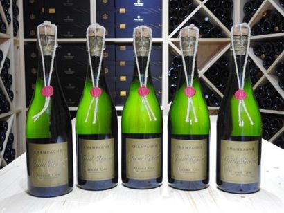 5 B CHAMPAGNE BRUT GRANDE RESERVE, NM, Jean...