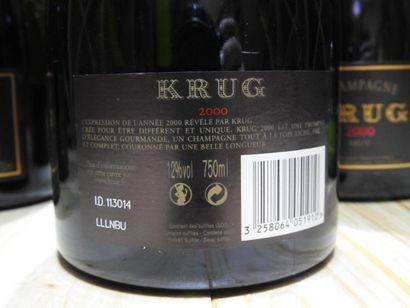 5 B CHAMPAGNE BRUT VINTAGE, 2000, Krug