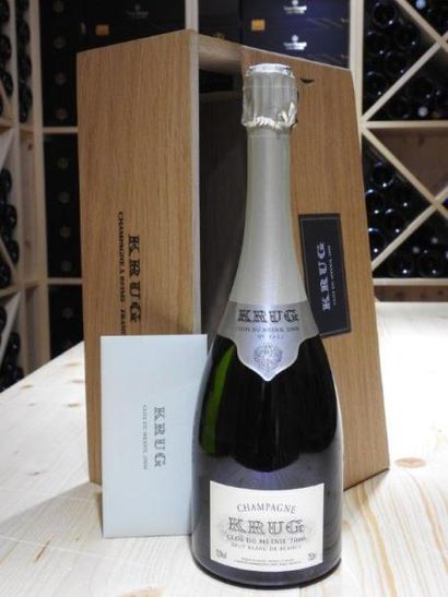 1 B CHAMPAGNE BRUT CLOS DU MESNIL (Coffret...