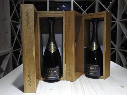 2 B CHAMPAGNE BRUT COLLECTION (Coffrets Bois),...