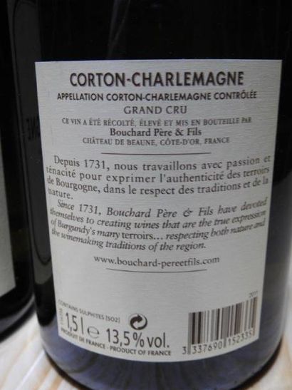 3 Mag CORTON-CHARLEMAGNE (Grand Cru), 2011,...