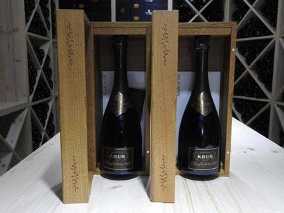 2 B CHAMPAGNE BRUT COLLECTION (Coffrets Bois),...