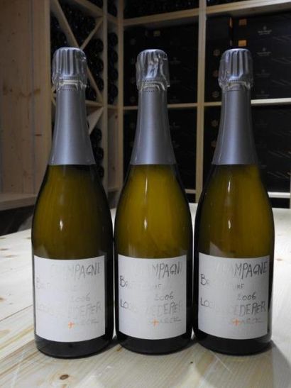 3 B CHAMPAGNE BRUT NATURE STARCK, 2006, Louis...