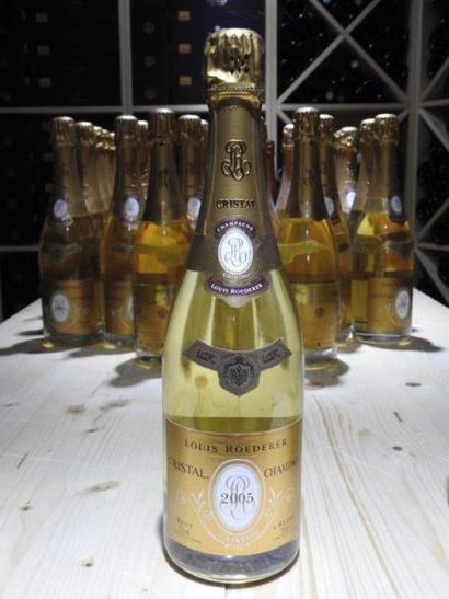 1 B CHAMPAGNE BRUT CRISTAL , 2005, Louis...