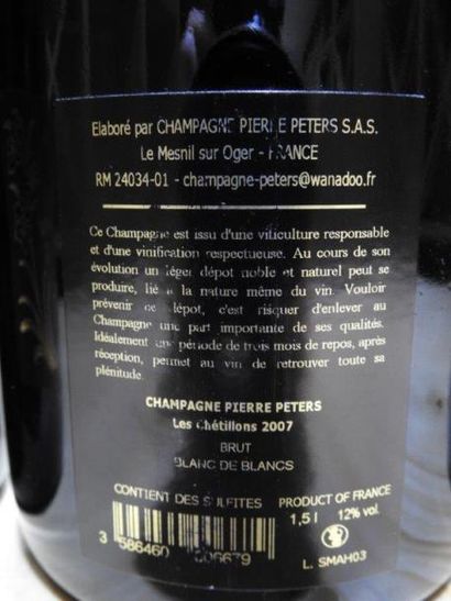 3 Mag CHAMPAGNE BRUT LES CHETILLONS, 2007,...