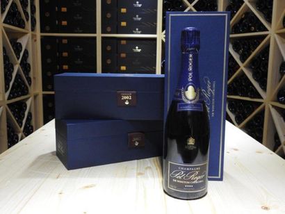 3 B CHAMPAGNE BRUT WINSTON CHURCHILL, 2002,...