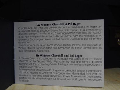 3 B CHAMPAGNE BRUT WINSTON CHURCHILL, 2002,...
