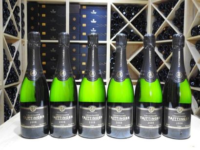 6 B CHAMPAGNE BRUT, 2008, Taittinger