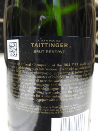 6 B CHAMPAGNE BRUT, NM, Taittinger