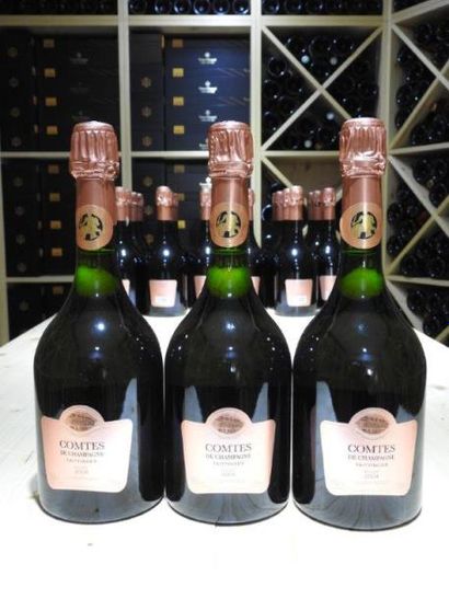 3 B CHAMPAGNE BRUT COMTES DE CHAMPAGNE Rosé,...