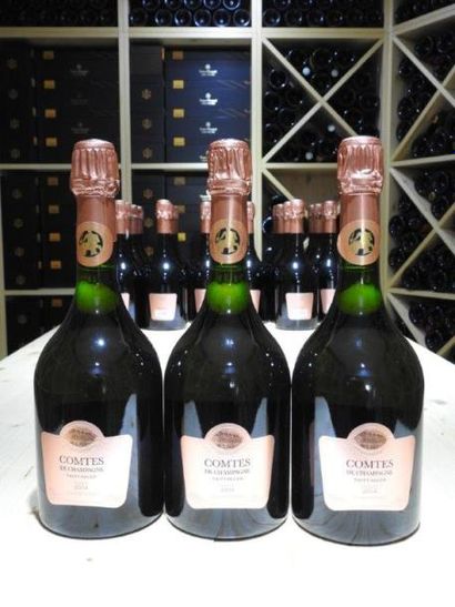 3 B CHAMPAGNE BRUT COMTES DE CHAMPAGNE Rosé,...