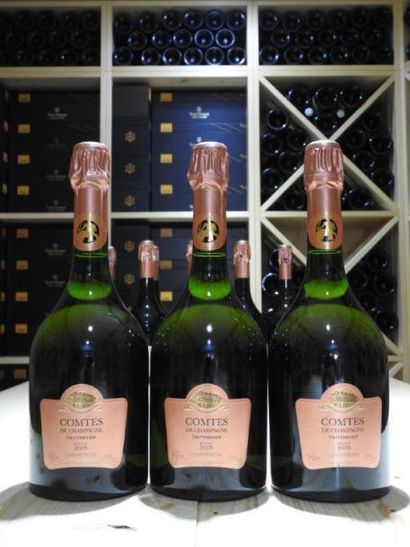 3 B CHAMPAGNE BRUT COMTES DE CHAMPAGNE Rosé,...
