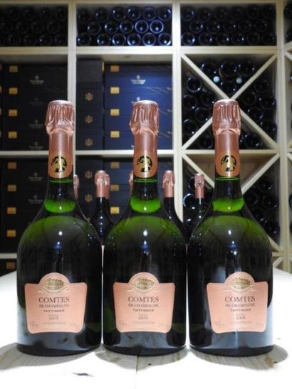 3 B CHAMPAGNE BRUT COMTES DE CHAMPAGNE Rosé,...