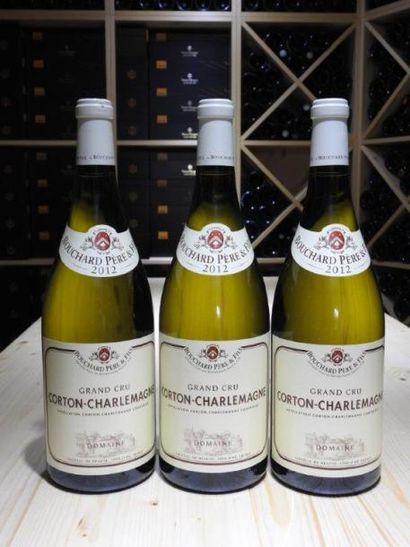 3 Mag CORTON-CHARLEMAGNE (Grand Cru), 2012,...
