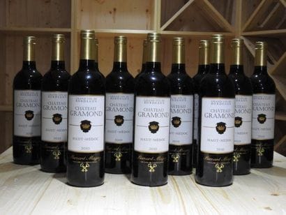 12 B CHÂTEAU GRAMOND, 2010, Haut-Médoc