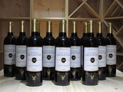 12 B CHÂTEAU GRAMOND, 2010, Haut-Médoc