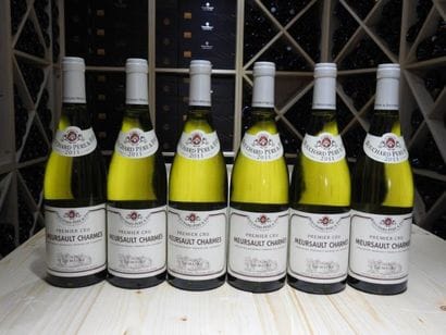 6 B MEURSAULT CHARMES (1° Cru), 2011, Bouchard...