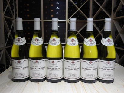 6 B MEURSAULT CHARMES (1° Cru), 2011, Bouchard...