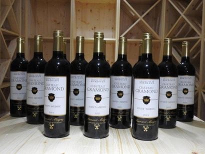 12 B CHÂTEAU GRAMOND, 2011, Haut-Médoc