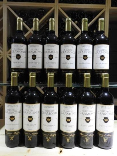 12 B CHÂTEAU GRAMOND, 2010, Haut-Médoc