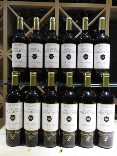 12 B CHÂTEAU GRAMOND, 2010, Haut-Médoc