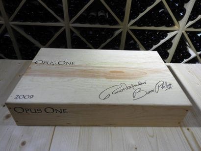 6 B NAPA VALLEY OPUS ONE (Caisse Bois), 2009,...