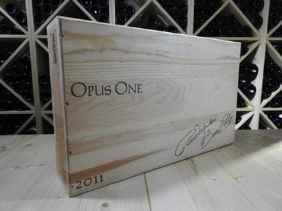 6 B NAPA VALLEY OPUS ONE (Caisse Bois), 2011,...