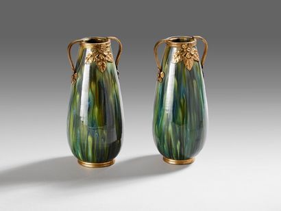 Jérôme MASSIER (1820-1909)
VALLAURIS.
Paire...