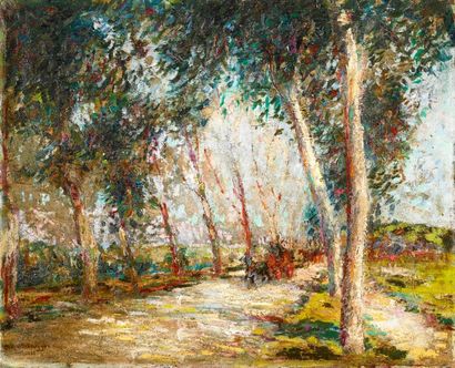 Charles VERBRUGGHE (1877-1974)
La Route (environs...