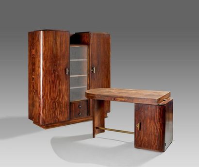 Meubles et décoration OLIVIER ET DESBORDES.
Cabinet...