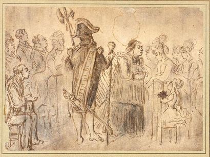Constantin GUYS (1802-1892), attribué à
