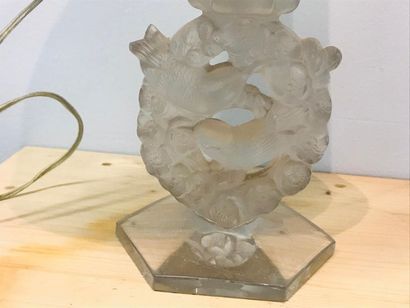 LALIQUE France.
Chandelier 