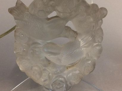 LALIQUE France.
Chandelier 