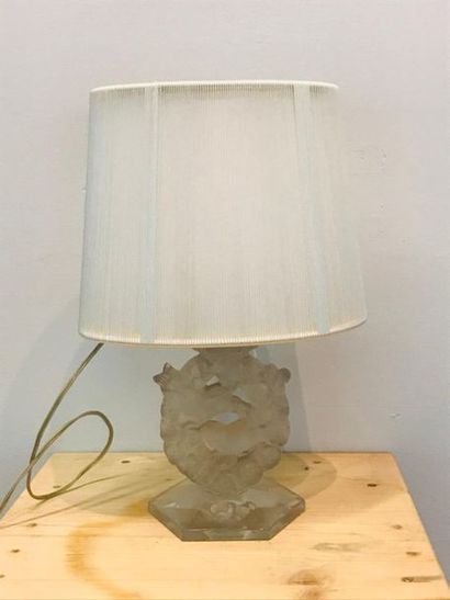 LALIQUE France.
Chandelier 