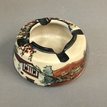 CIBOURE.
Période Rodolphe Fischer : 1945-1977.
Cendrier...