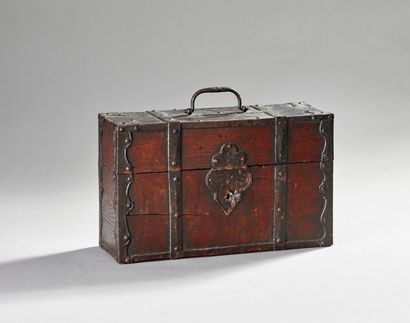 Coffret de messager de forme rectangulaire...