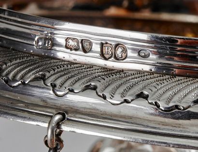 Important et spectaculaire samovar en argent,...