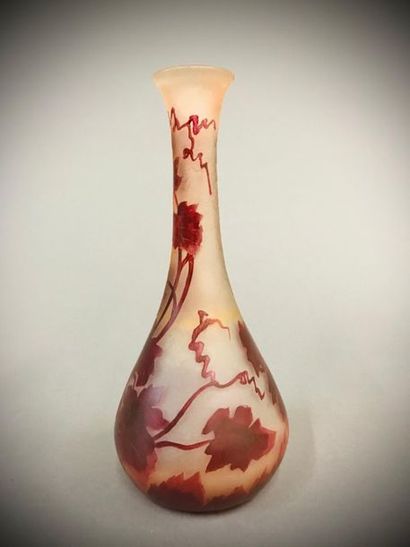 François-Théodore LEGRAS (1839-1916). 
Vase...