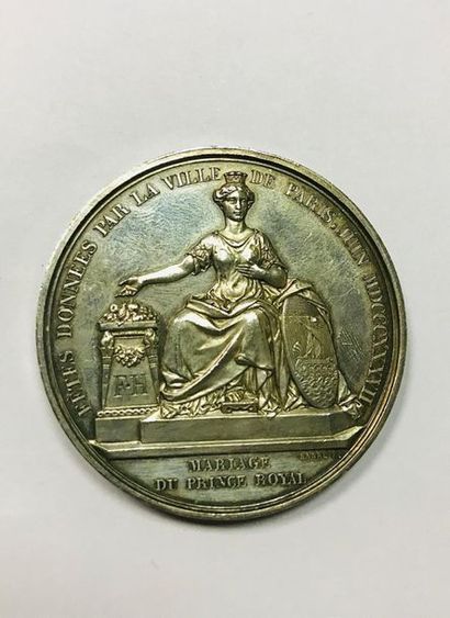 Jean-Auguste BARRE (1811-1896).
Médaille...