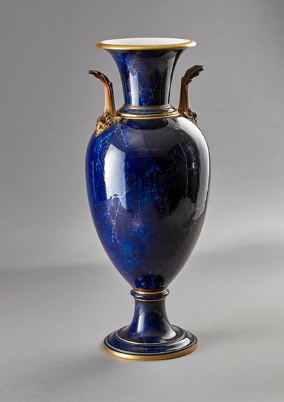 SEVRES.
Important vase 