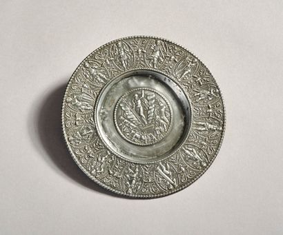 Plat en étain, dit « patène de Nuremberg...