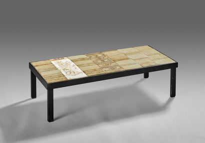 Roger CAPRON (1922-2006) et Jean DERVAL (1925-2010).

Table...