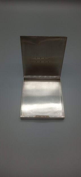 Silver and gold box.

Box with decoration...