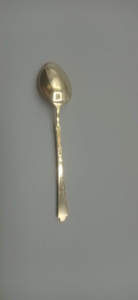 
DENMARK 




Set of 6 Moka spoons in gold...