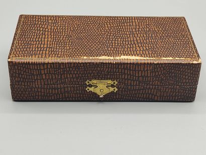 Pair of silver saltcellars with vermeil on...